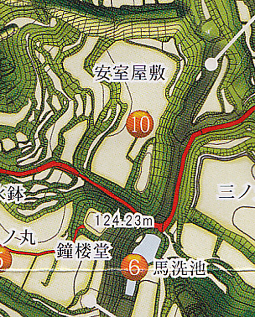増山城 地図