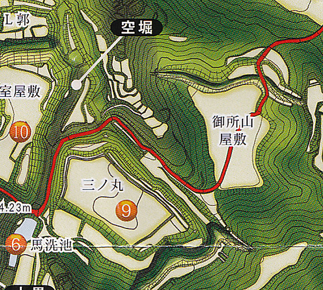 増山城 地図