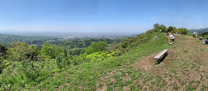 城ヶ平山からの眺め
